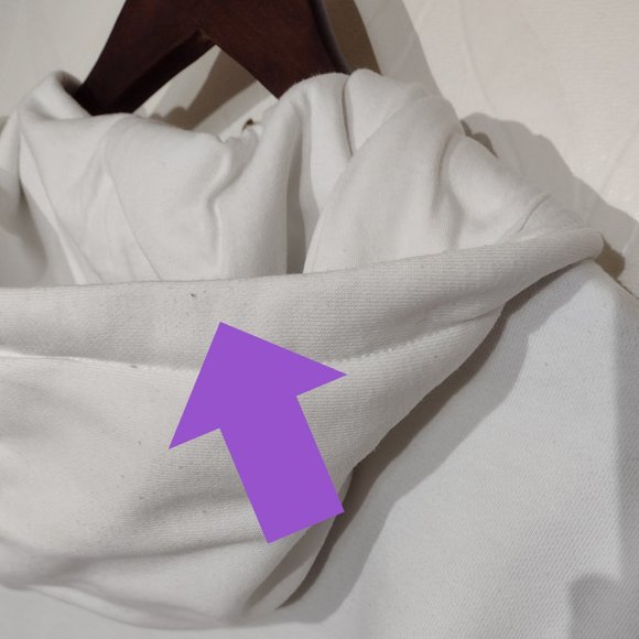 Adidas Camo Logo Hoodie Sweatshirt Size S Womens White - Picture 10 of 13